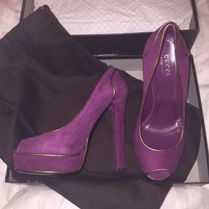 Brand New Gucci Peep Toes